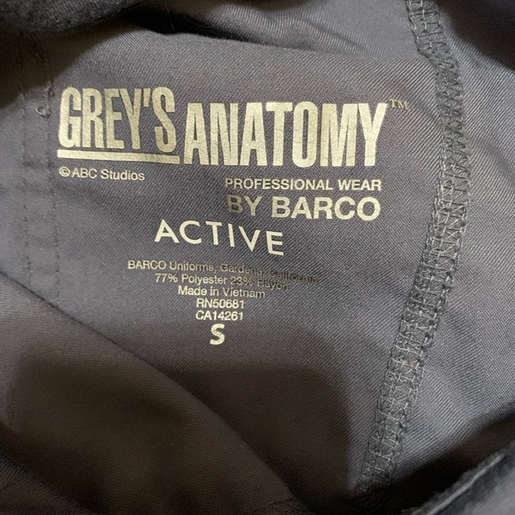 Greys anatomy active matching scrub set - Picture 3 of 8